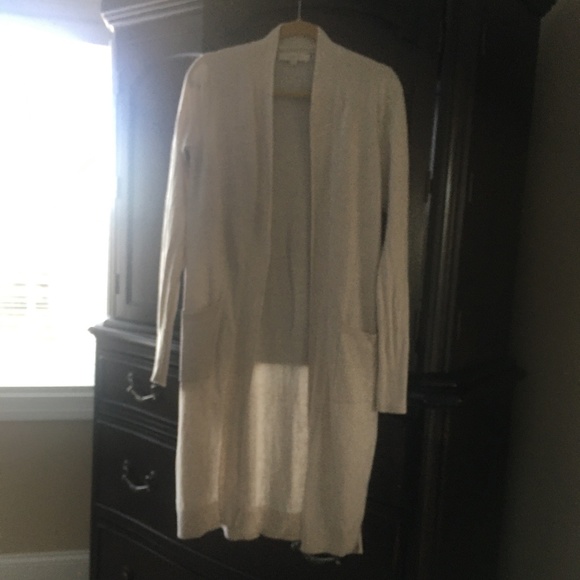 LOFT Sweaters - Beige LOFT Duster Small